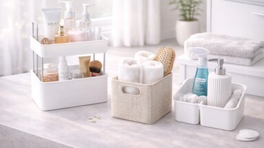 Organizery i koszyki