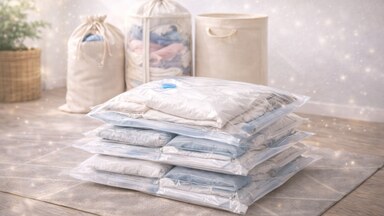 Vakuovací pytle na prádlo Vakuovací pytle na prádlo