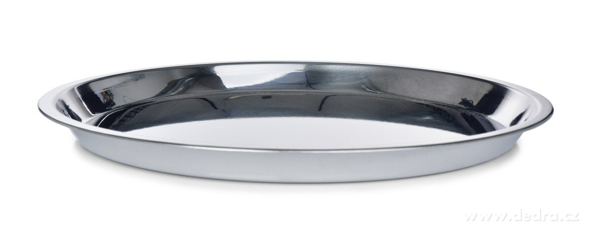 CHEF | servírovací kulatý nerezový tác | 35 cm