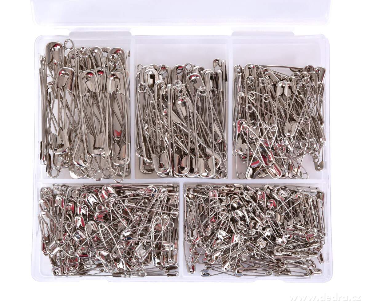 CREATIVE | 550 ks MEGA SADA zavíracích špendlíků | mix velikostí