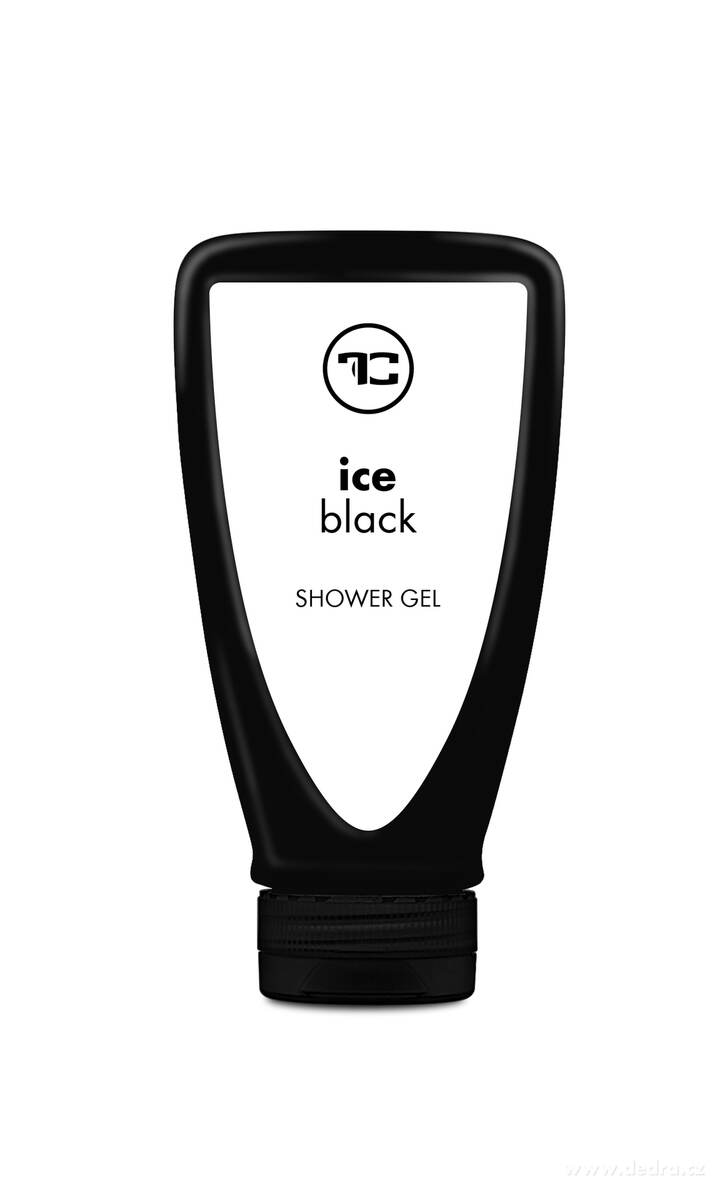 Pěnivý sprchový gel s broskvovým olejem, ICE BLACK
