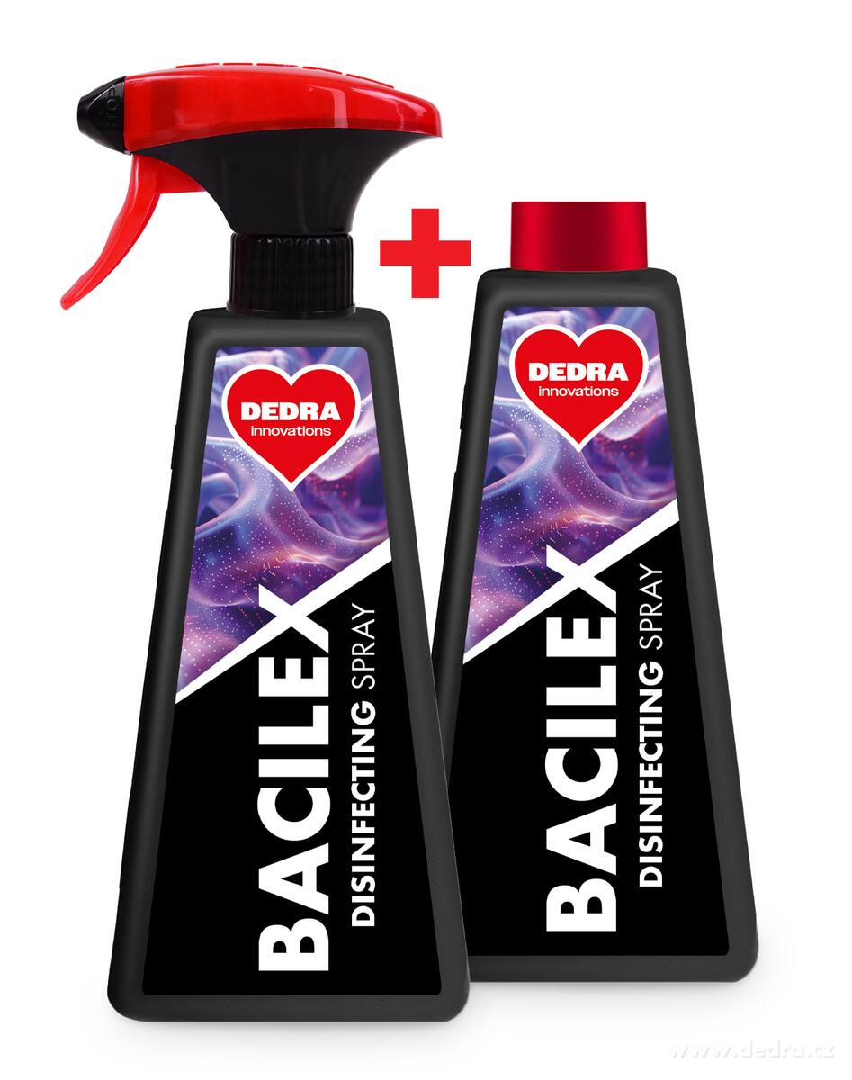 BACILEX | Dezinfekční sprej na povrchy | 2 ks