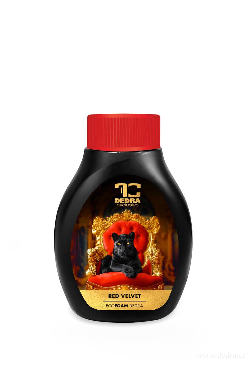 RED VELVET | šetrné pěnové mýdlo na ruce & tělo | 300 ml