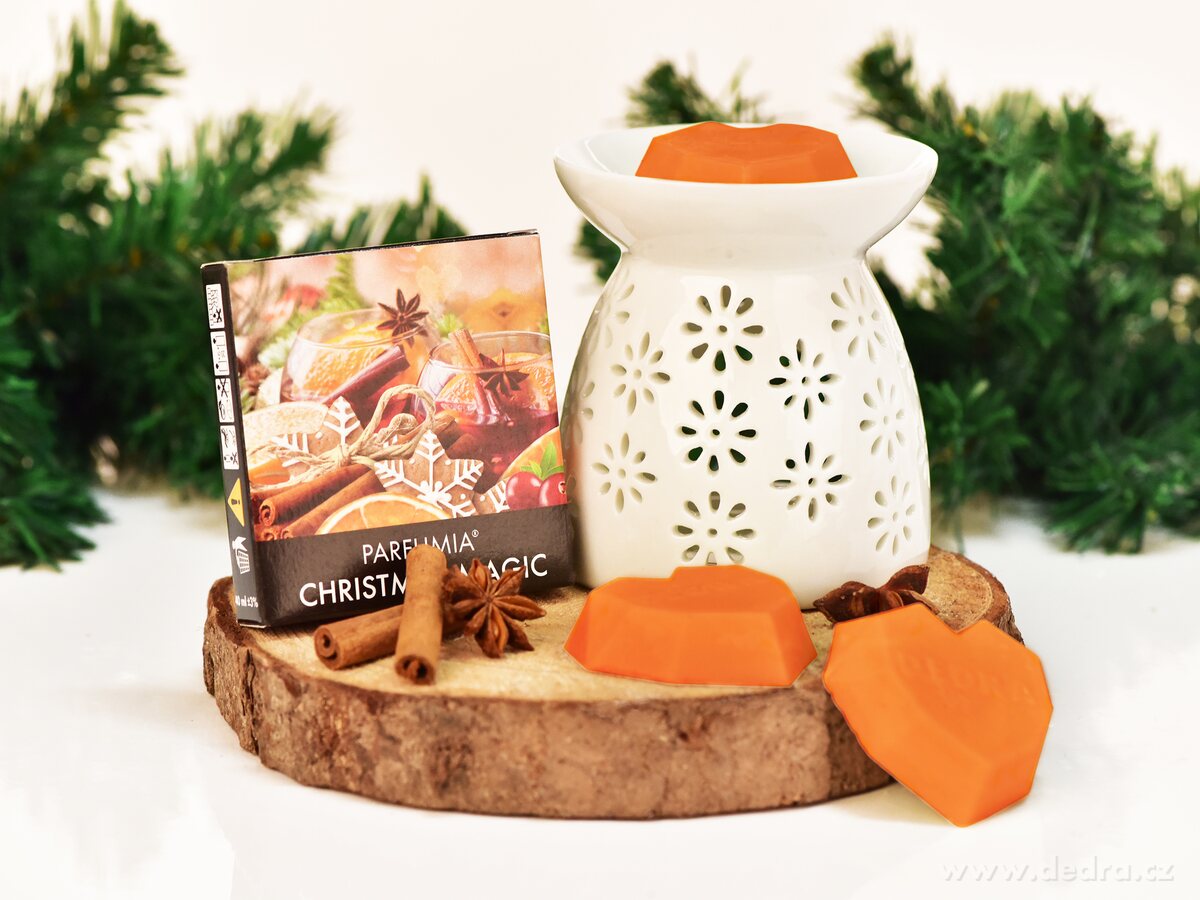CHRISTMAS MAGIC | sójový vosk do aromalampy | PARFUMIA® | 40 ml
