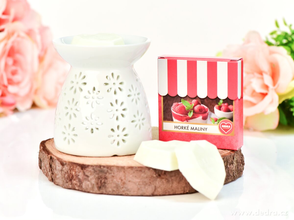 HORKÉ MALINY | sójový vosk do aromalampy | PARFUMIA® | 40 ml