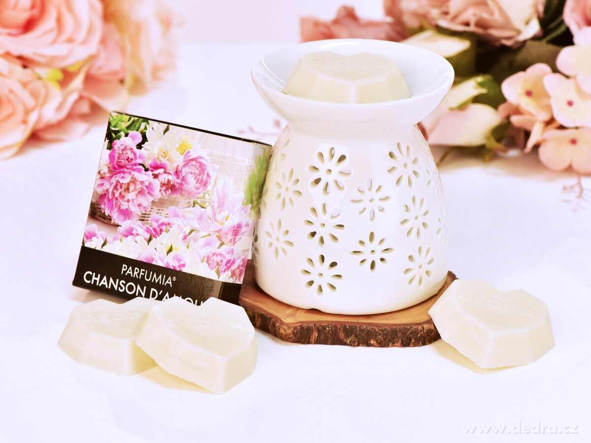 CHANSON D´AMOUR | sójový vosk do aromalampy | PARFUMIA® | 40 ml