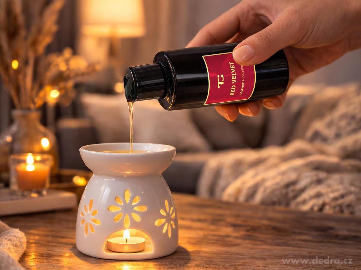 RED VELVET | parfémová esence do aromalamp & difuzérů | PARFUMIA® ESSENCE À L'INTÉRIEUR | 100 ml