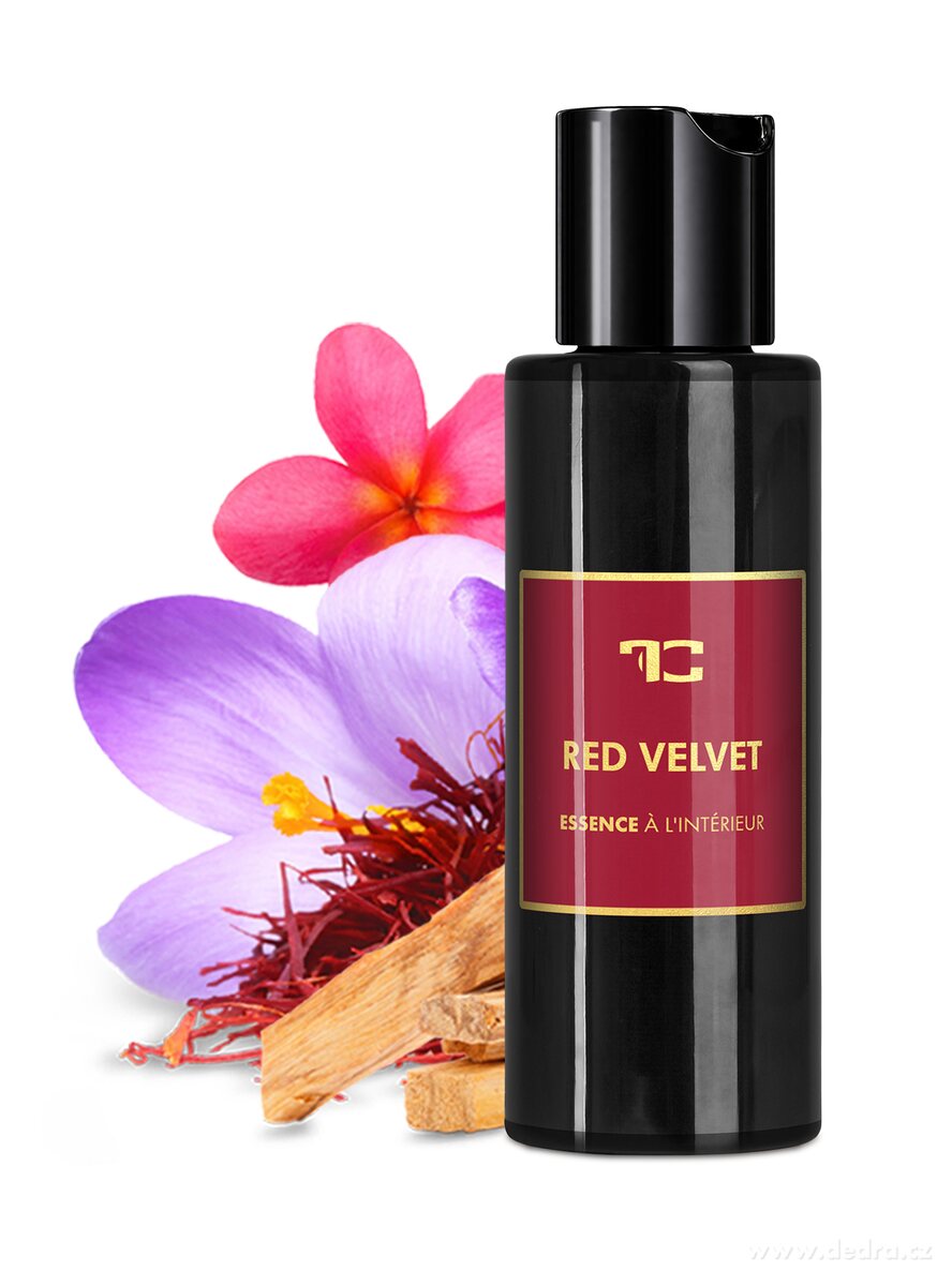 RED VELVET | parfémová esence do aromalamp & difuzérů | PARFUMIA® ESSENCE À L'INTÉRIEUR | 100 ml