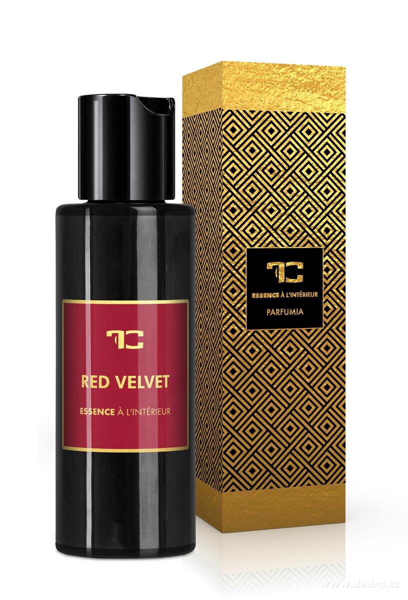 RED VELVET | parfémová esence do aromalamp & difuzérů | PARFUMIA® ESSENCE À L'INTÉRIEUR | 100 ml