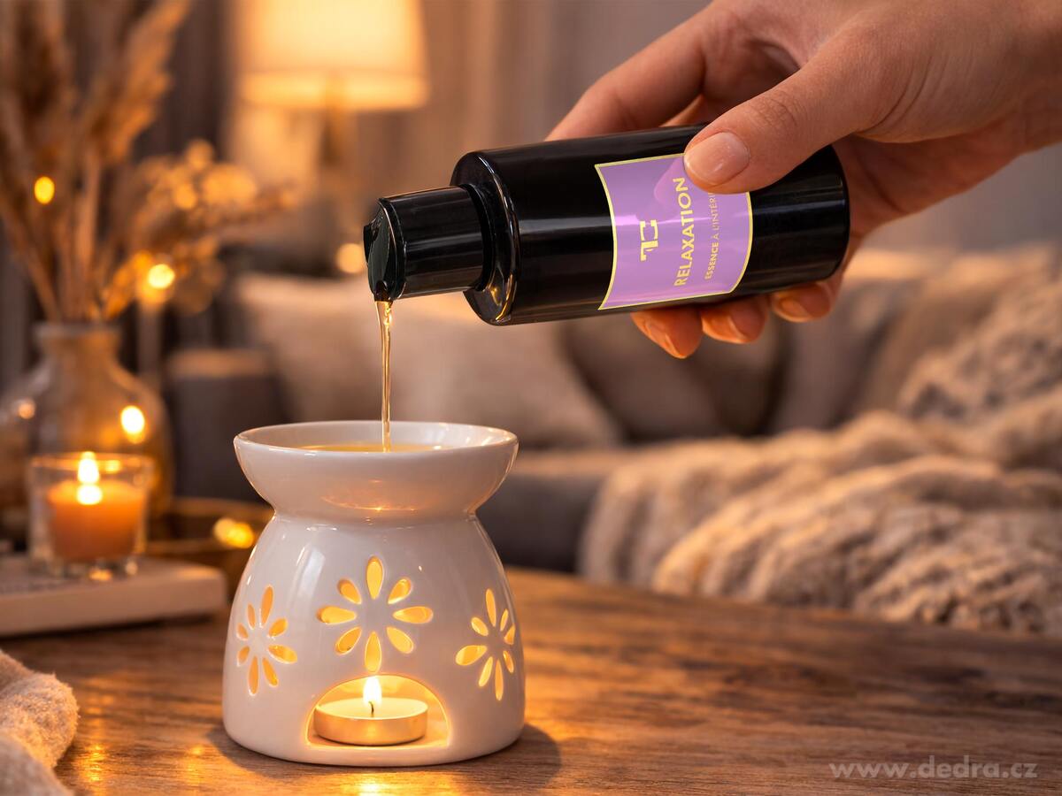 RELAXATION | parfémová esence do aromalamp & difuzérů | PARFUMIA® ESSENCE À L'INTÉRIEUR | 100 ml