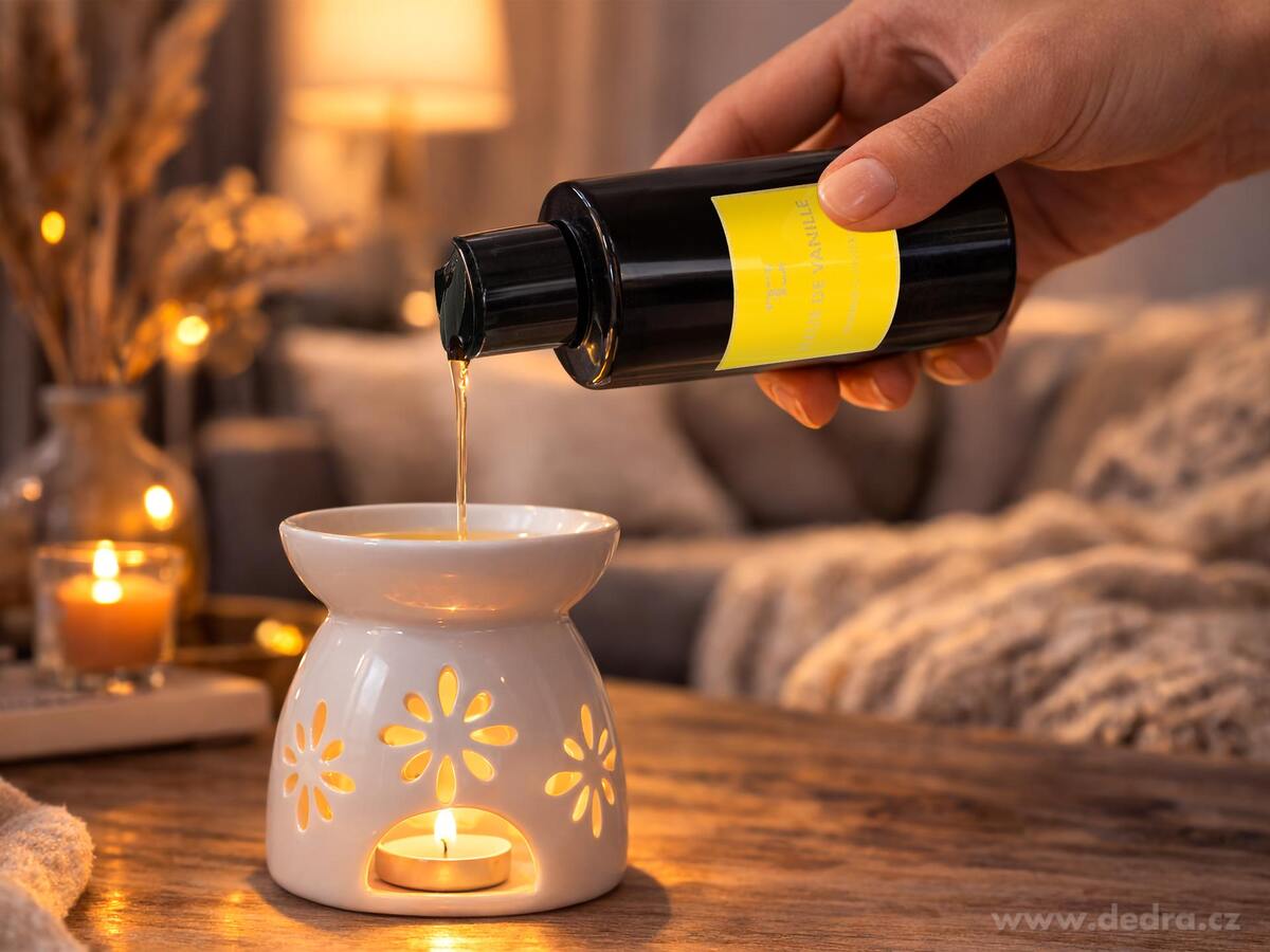 FLEUR DE VANILLE | parfémová esence do aromalamp & difuzérů | PARFUMIA® ESSENCE À L'INTÉRIEUR | 100 ml