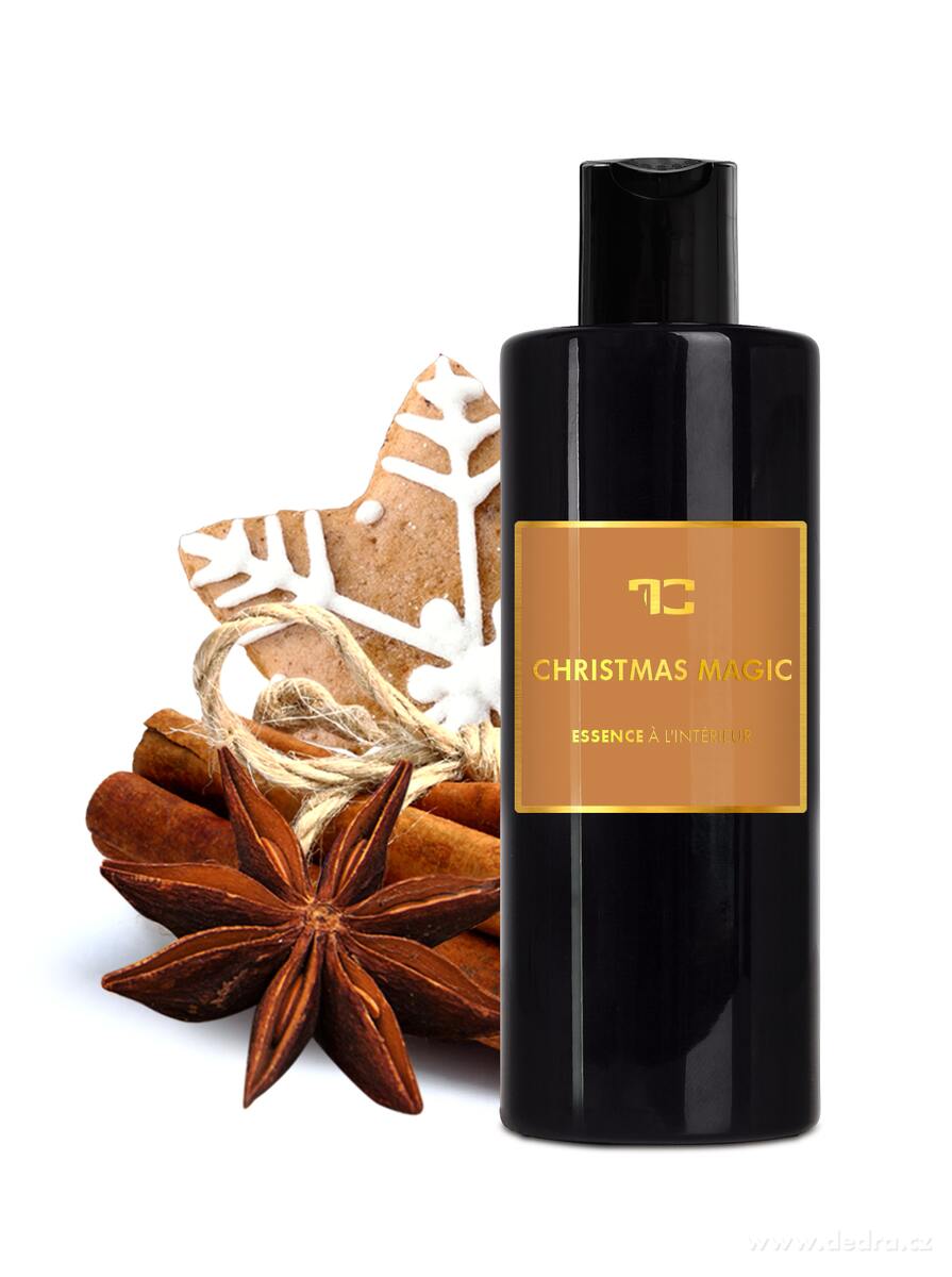 CHRISTMAS MAGIC | parfémová esence do aromalamp & difuzérů | PARFUMIA® ESSENCE À L'INTÉRIEUR | 100 ml