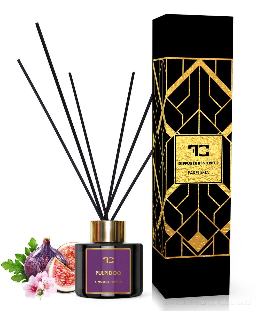 PULPIDOO | tyčinkový difuzér | PARFUMIA® | 100 ml