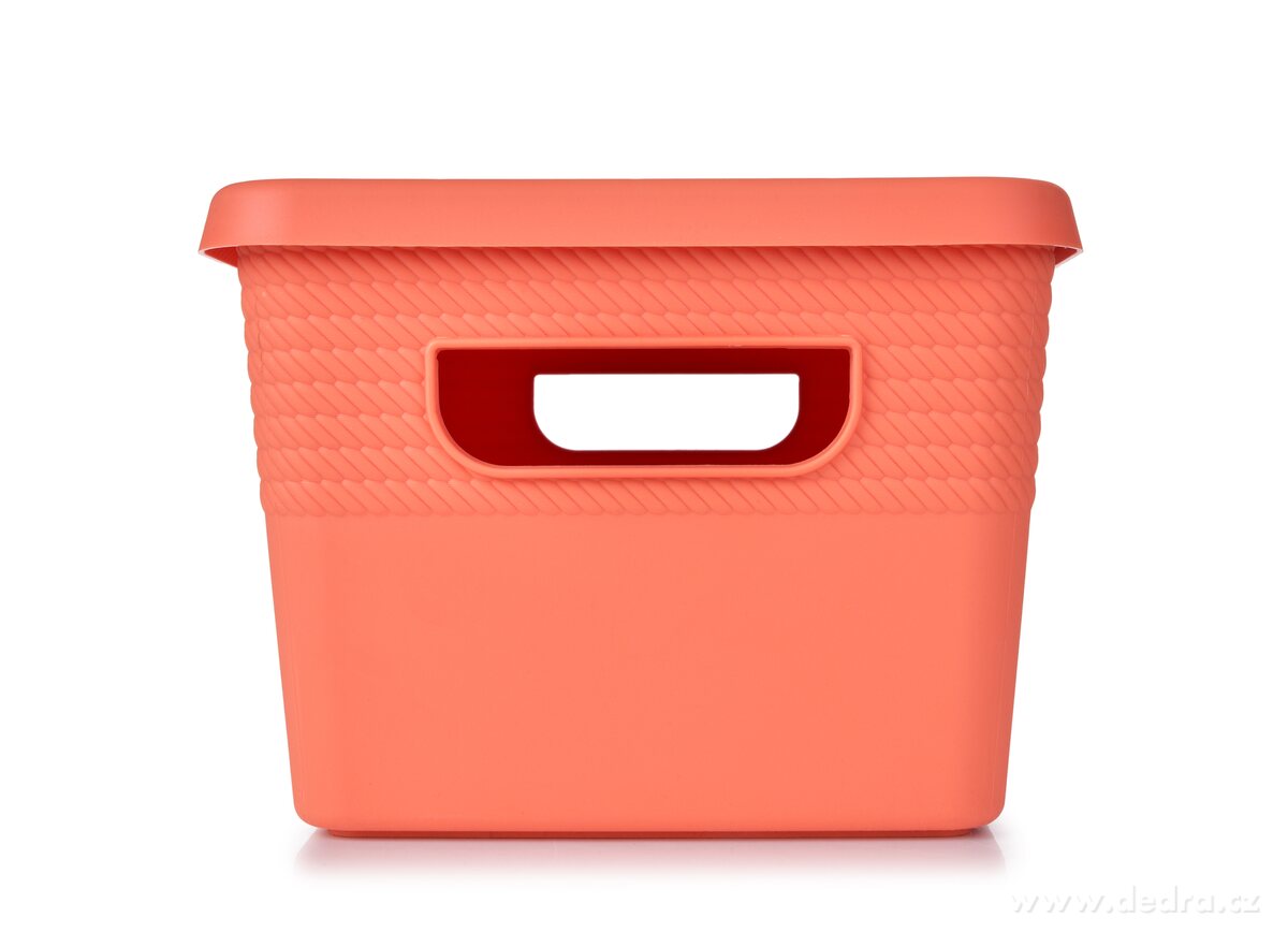 PRAKTIK | úložný box s víkem | 27,5 cm