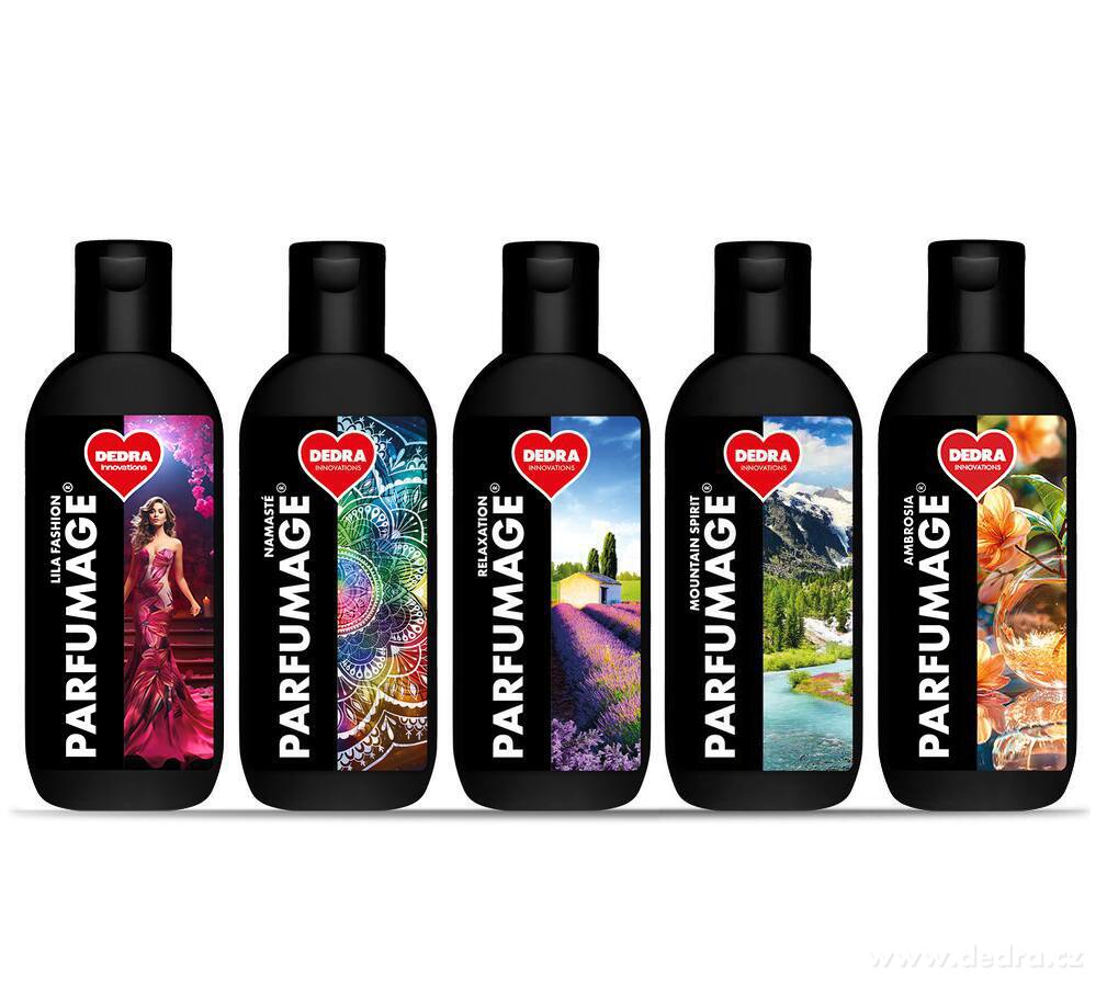 Discovery sada 5 ks | parfémy na praní & úklid | PARFUMAGE | řada LEGENDS | 5 x 100 ml