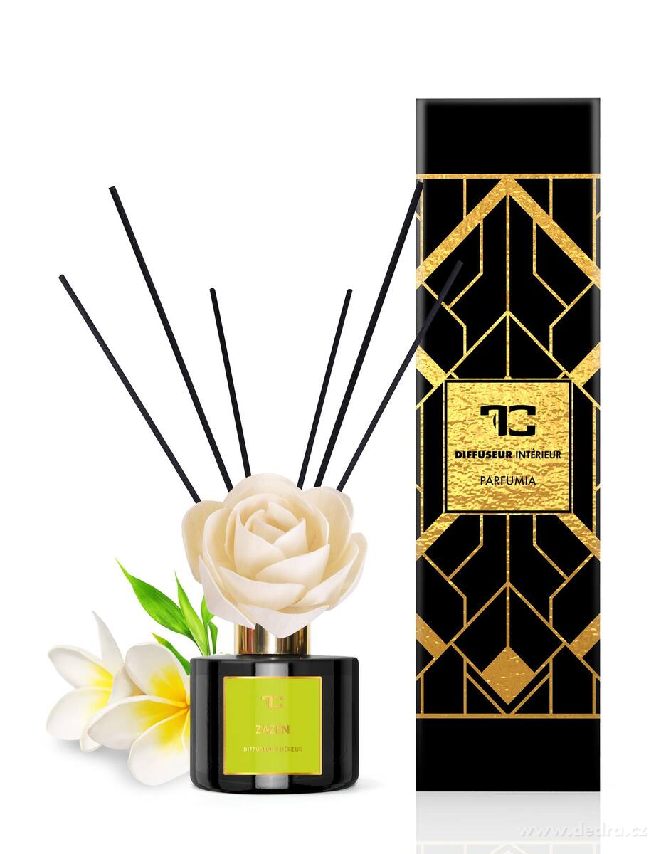 ZAZEN | difuzér s FLOW květinou & tyčinkami | PARFUMIA® | 200 ml