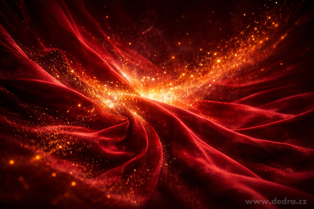 RED VELVET | difuzér s FLOW květinou & tyčinkami | PARFUMIA® | 200 ml