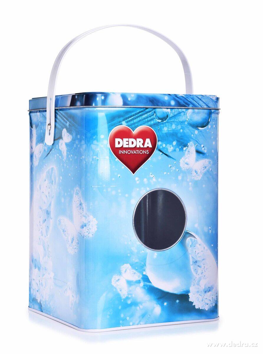 BIANCO | Prací prášek na bílé prádlo | aktivní bělení & enzymy | ECORAPID | 90 praní + kovová dóza zdarma