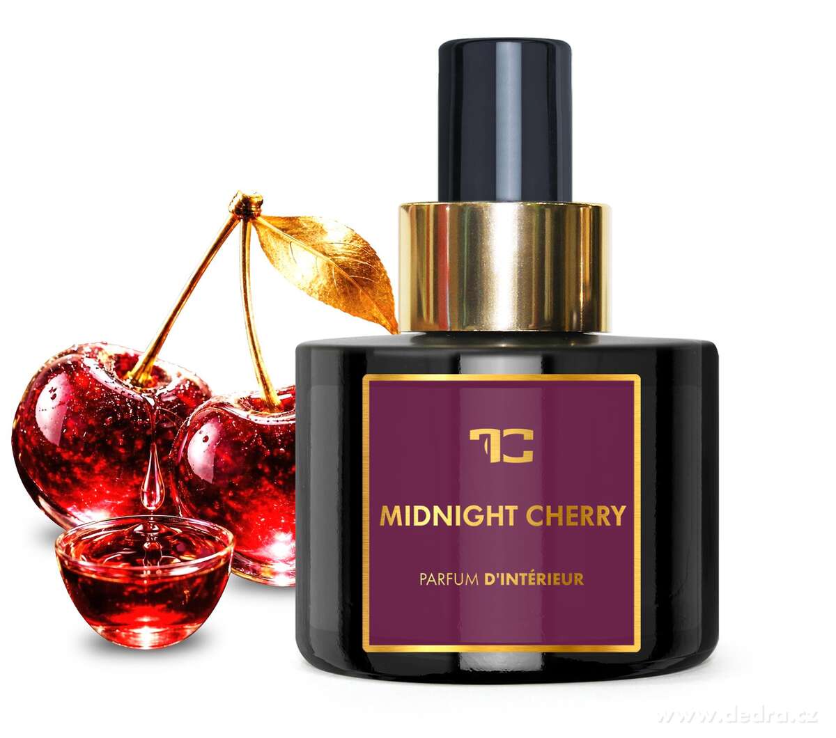 MIDNIGHT CHERRY | bytový parfém ve spreji | PARFUMIA® PARFUM D'INTÉRIEUR | 100 ml