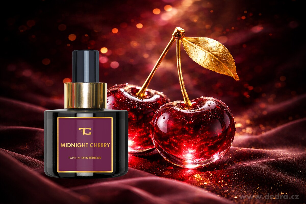 MIDNIGHT CHERRY | bytový parfém ve spreji | PARFUMIA® PARFUM D'INTÉRIEUR | 100 ml