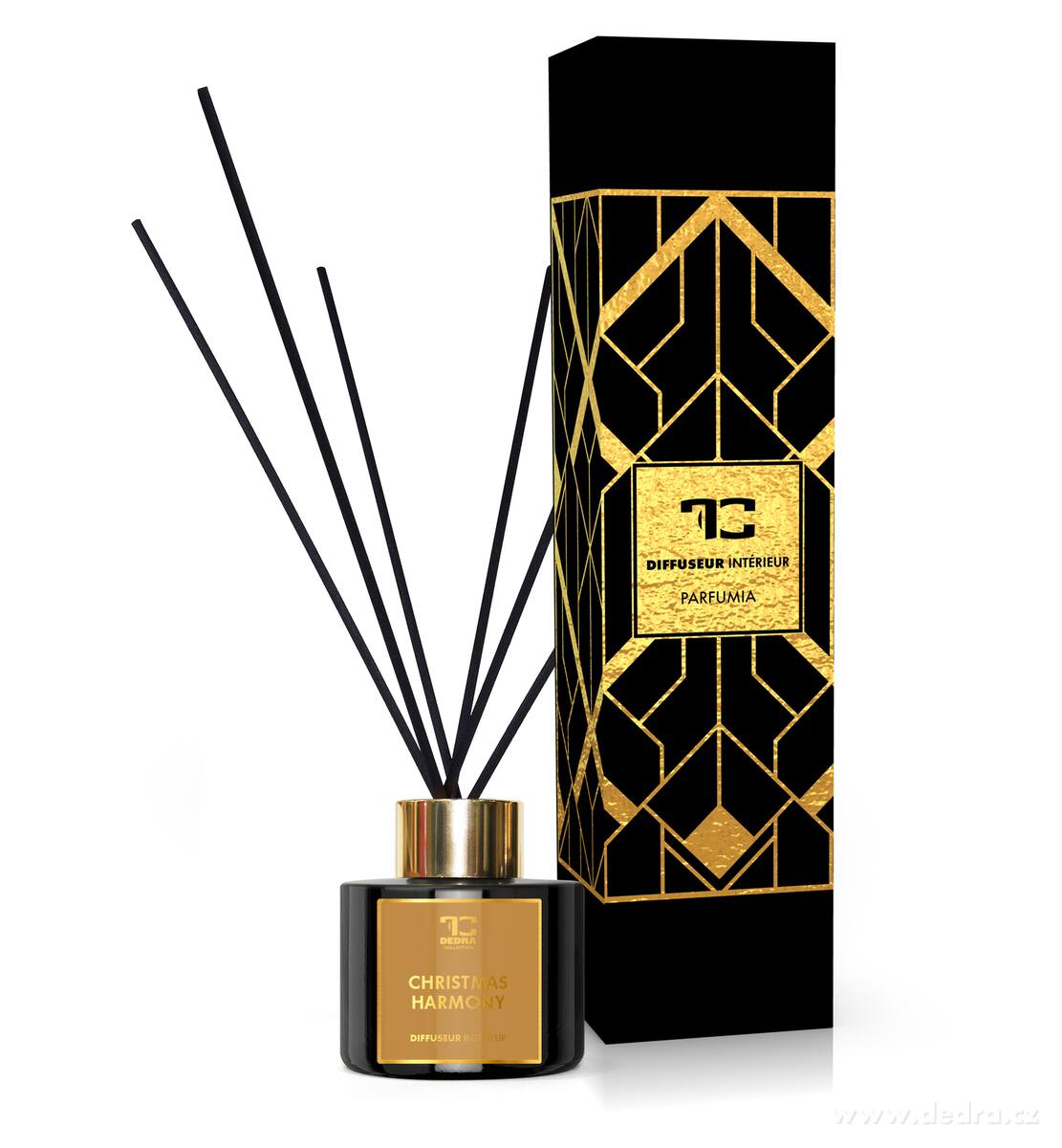 CHRISTMAS HARMONY | tyčinkový difuzér | PARFUMIA® | 100 ml