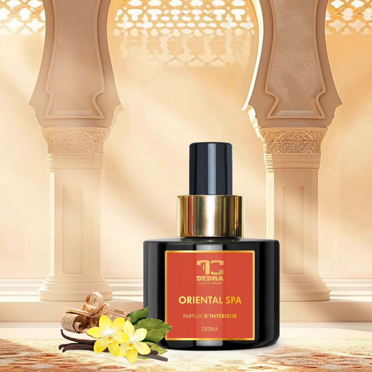 ORIENTAL SPA | bytový parfém ve spreji | PARFUMIA® PARFUM D'INTÉRIEUR | 100 ml