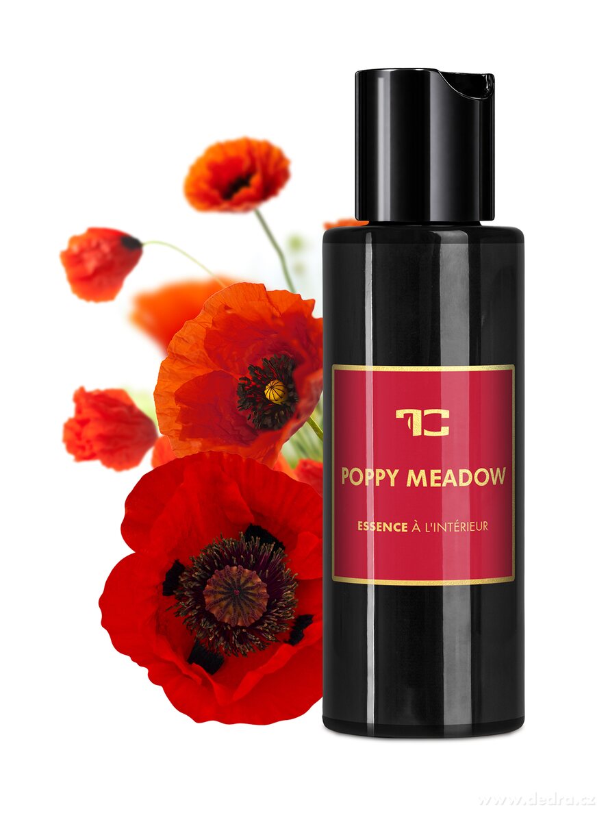POPPY MEADOW | parfémová esence do aromalamp & difuzérů | PARFUMIA® ESSENCE À L'INTÉRIEUR | 100 ml