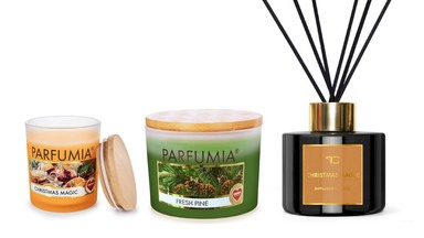 Vánoční svíce a vůně