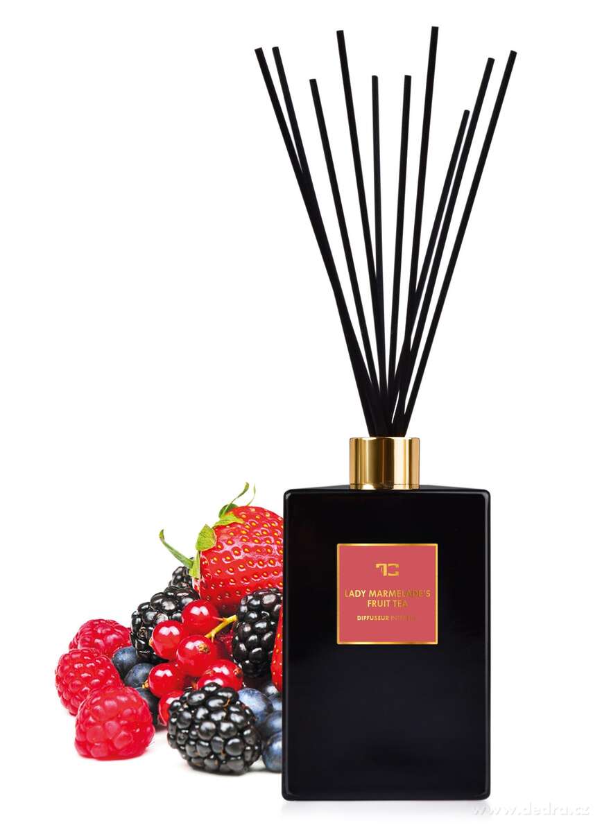 XL difuzér s FLOW květinou & tyčinkami | LADY MARMELADE | PARFUMIA® | 500 ml