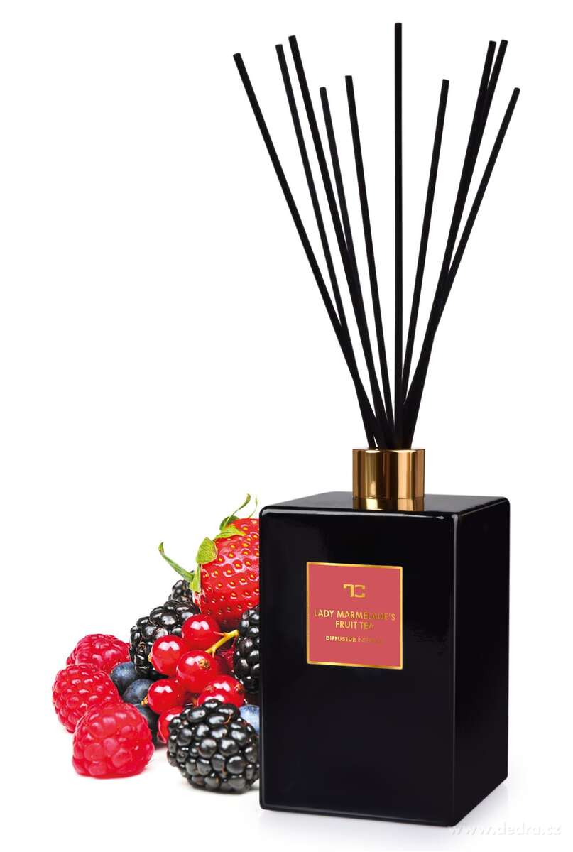 XL difuzér s FLOW květinou & tyčinkami | LADY MARMELADE | PARFUMIA® | 500 ml