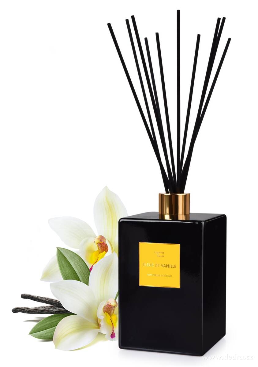 FLEUR DE VANILLE XL difuzér s FLOW kvetinou a tyčinkami PARFUMIA®
