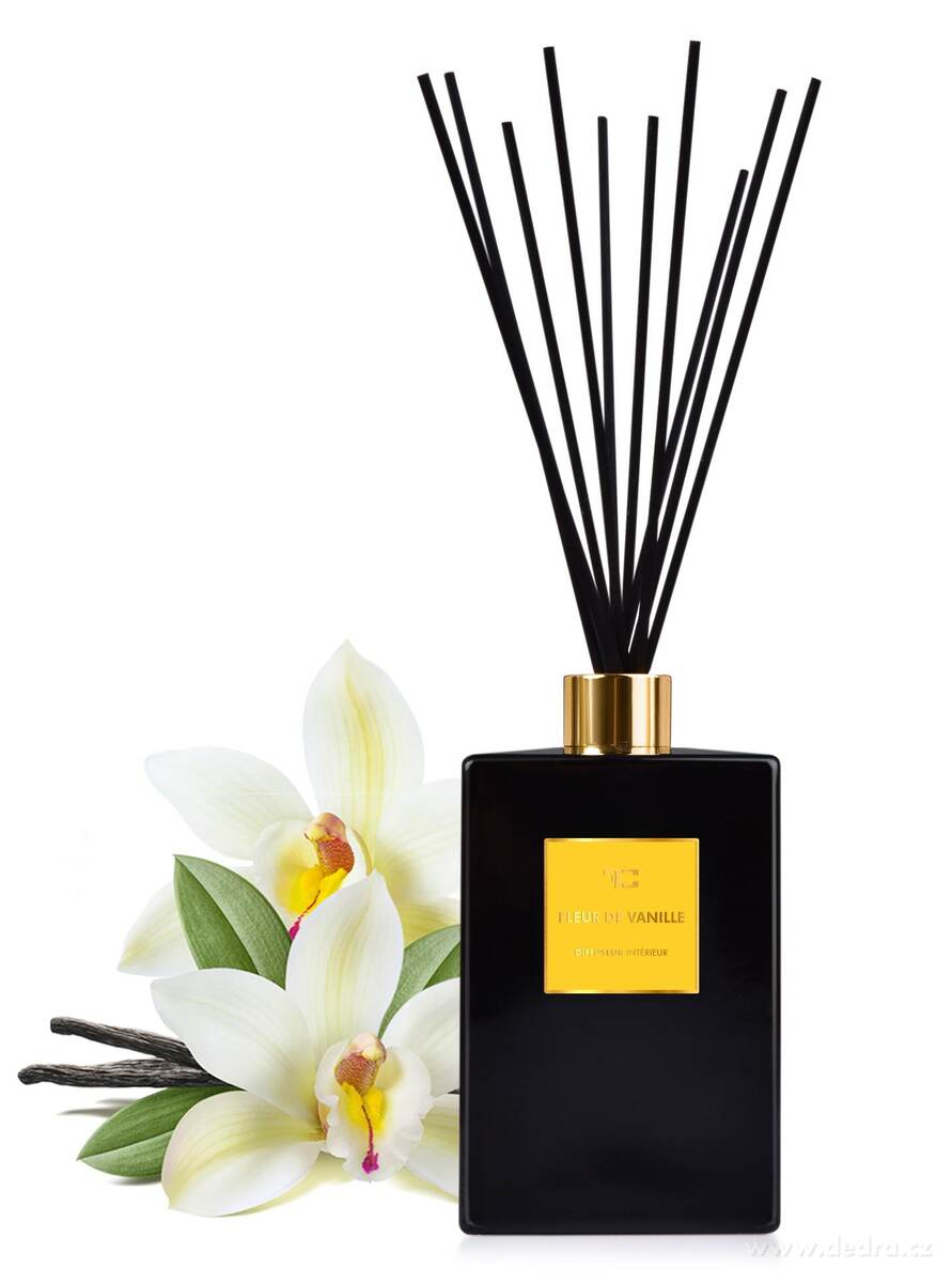 FLEUR DE VANILLE XL difuzér s FLOW kvetinou a tyčinkami PARFUMIA®