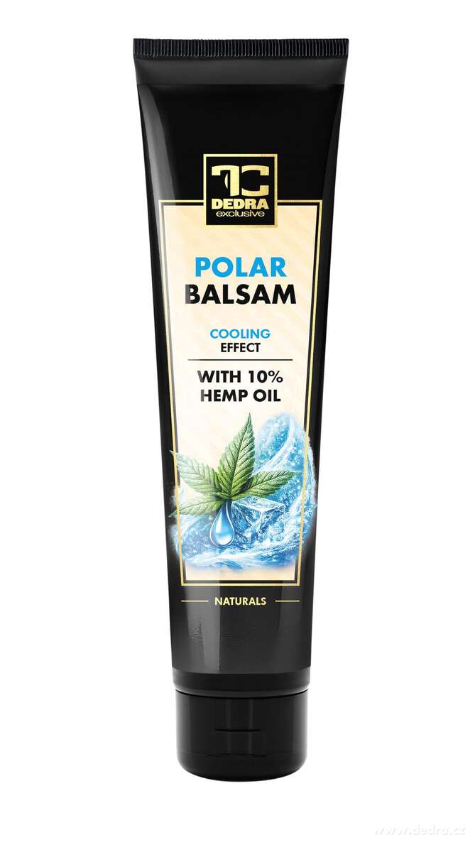 POLAR BALSAM chladivý konopný balzam na masáž pokožky pri svalovej únave