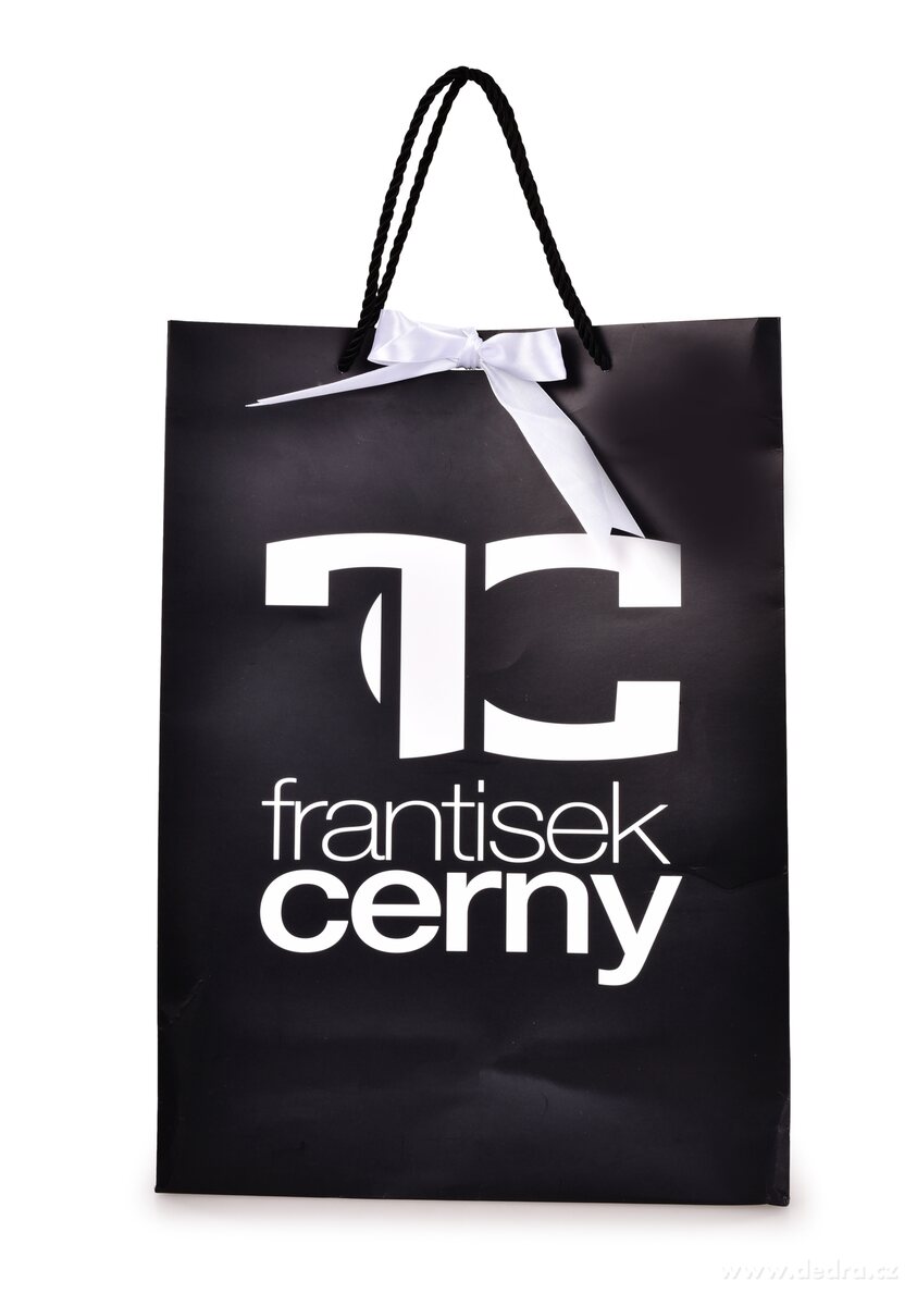 Dárková taška DEDRA s bílou stuhou