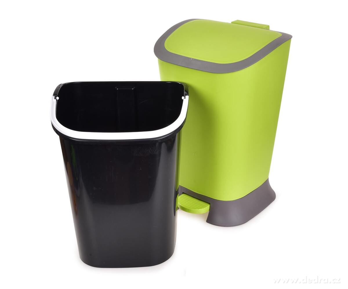 PRAKTIK nášľapný odpadkový kôš s vekom