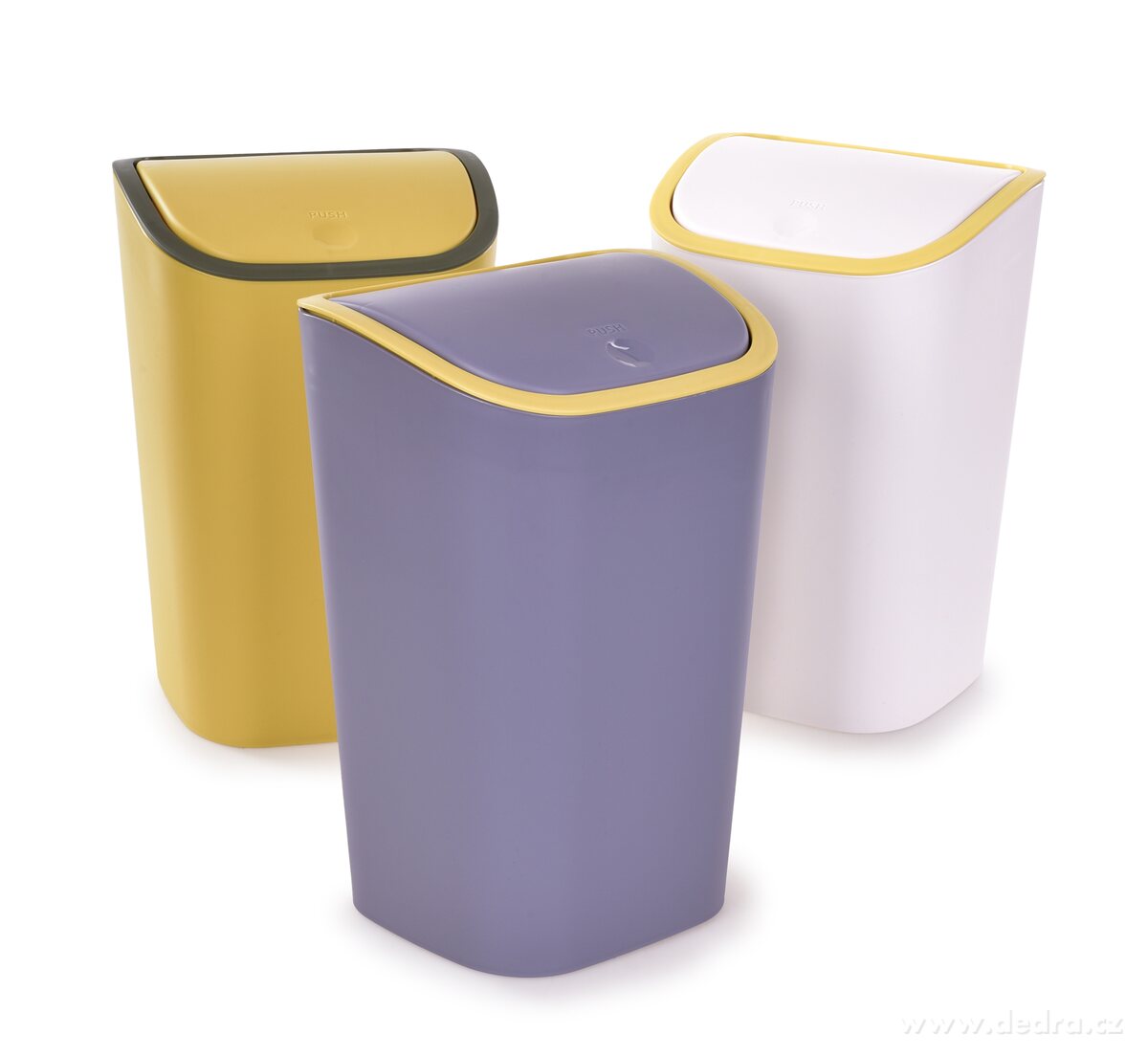 PUSH&OPEN | 8 L | odpadkový koš s dotykovým otevíráním víka