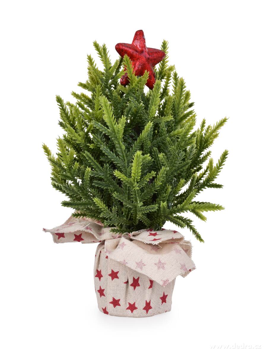 HVĚZDIČKOVÝ ZÁZRAK | dekorativní vánoční stromek | 26 cm