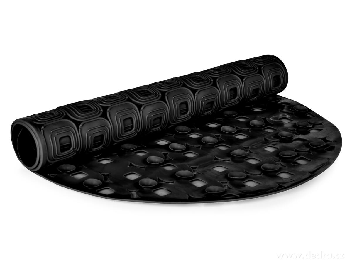 SPA | protiskluzová podložka do vany & sprchy | černá | 70 × 39 cm