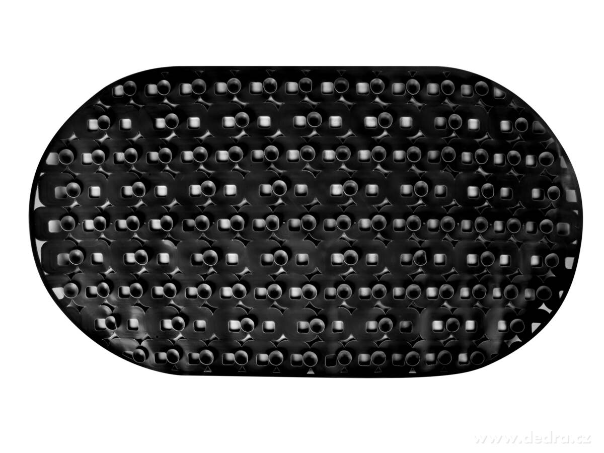 SPA | protiskluzová podložka do vany & sprchy | černá | 70 × 39 cm