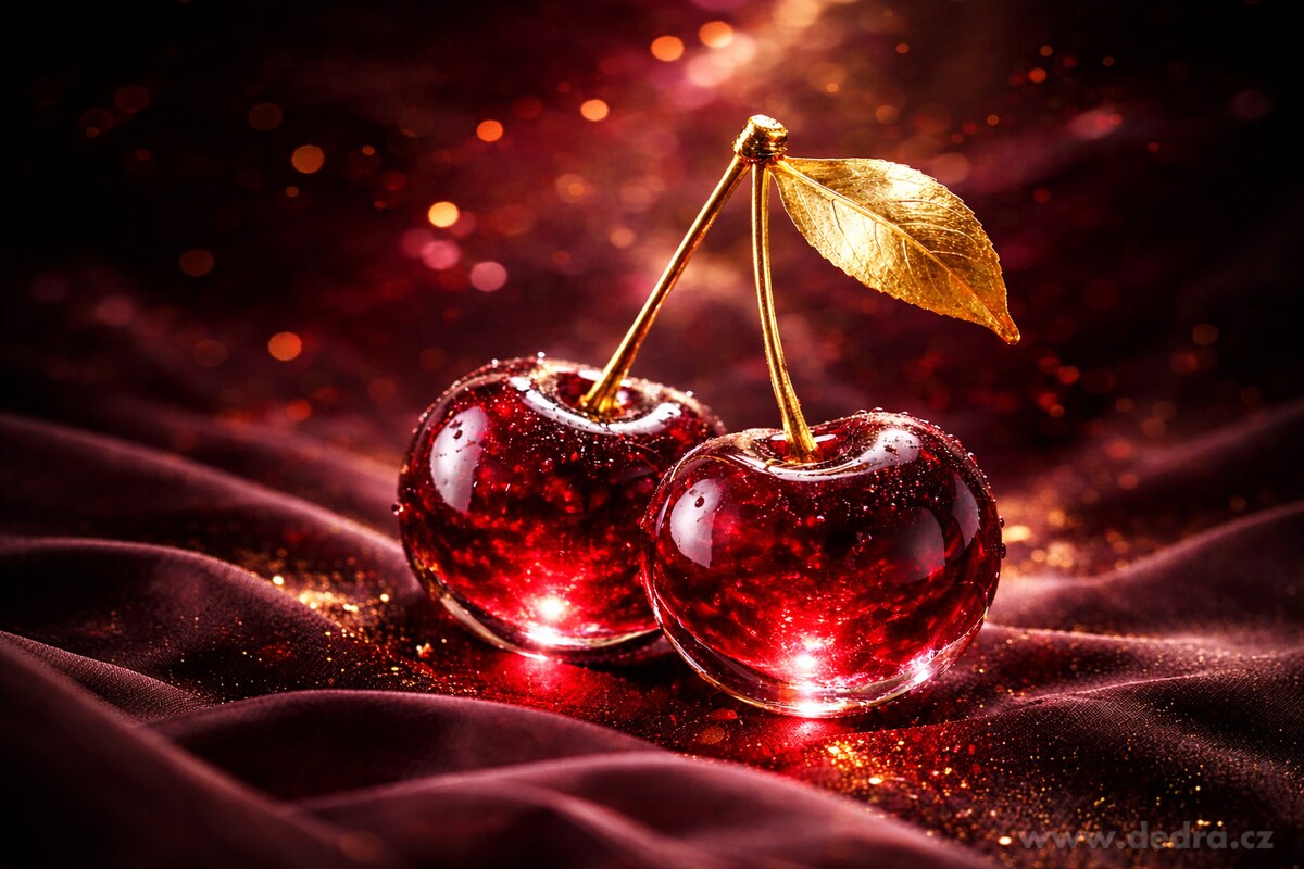 MIDNIGHT CHERRY | ručně vyráběné rostlinné mýdlo s kokosovým olejem & glycerinem | 85 g