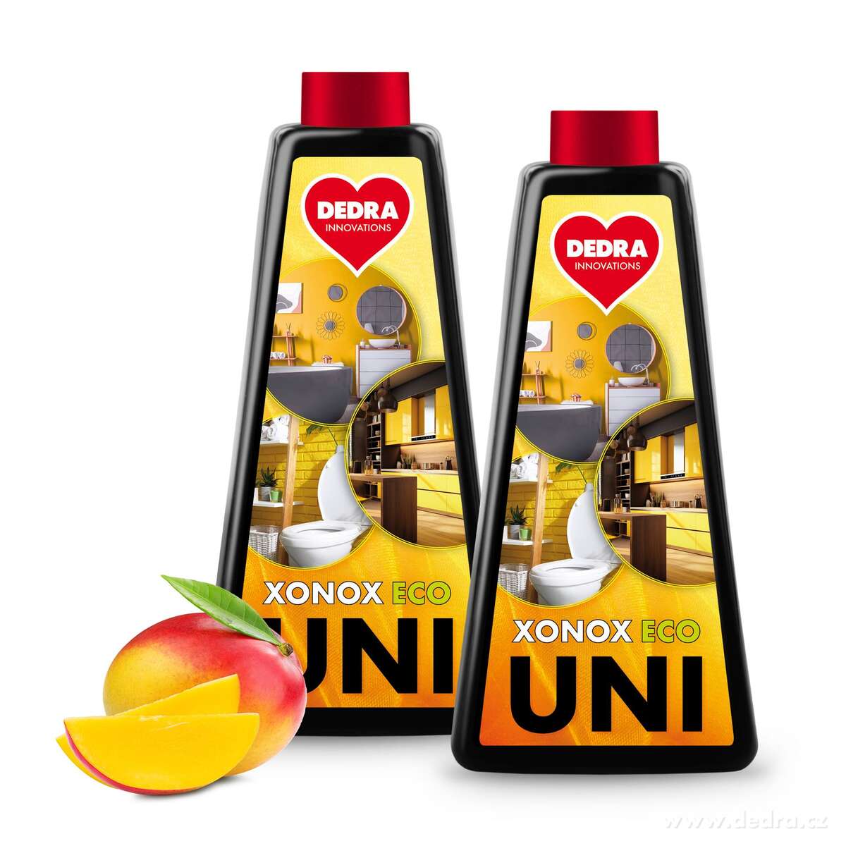 2× XONOX UNI | Univerzální pěnový čistič na hladké povrchy | 2× 500 ml