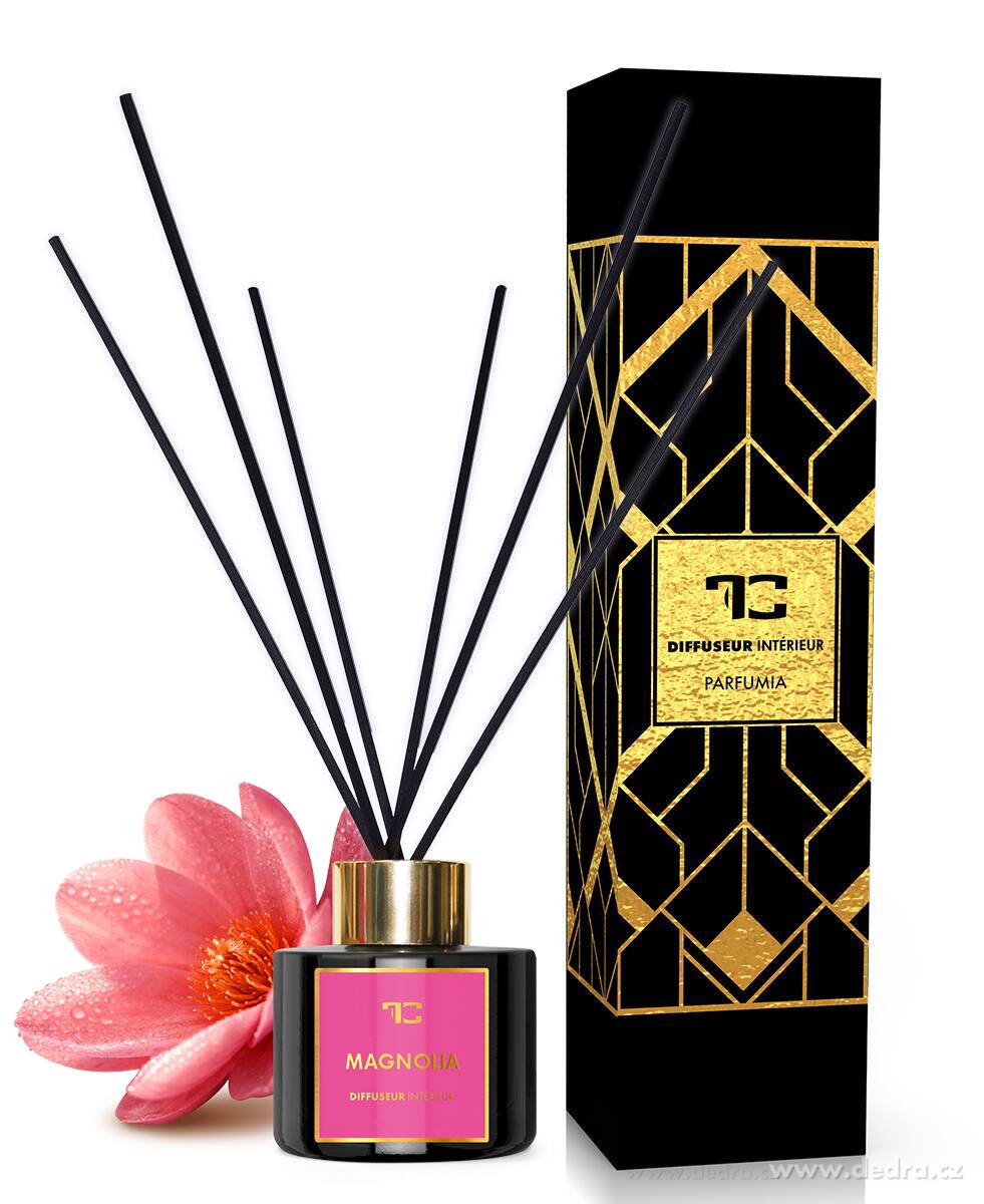 MAGNOLIA WOOD | tyčinkový difuzér | PARFUMIA® | 100 ml