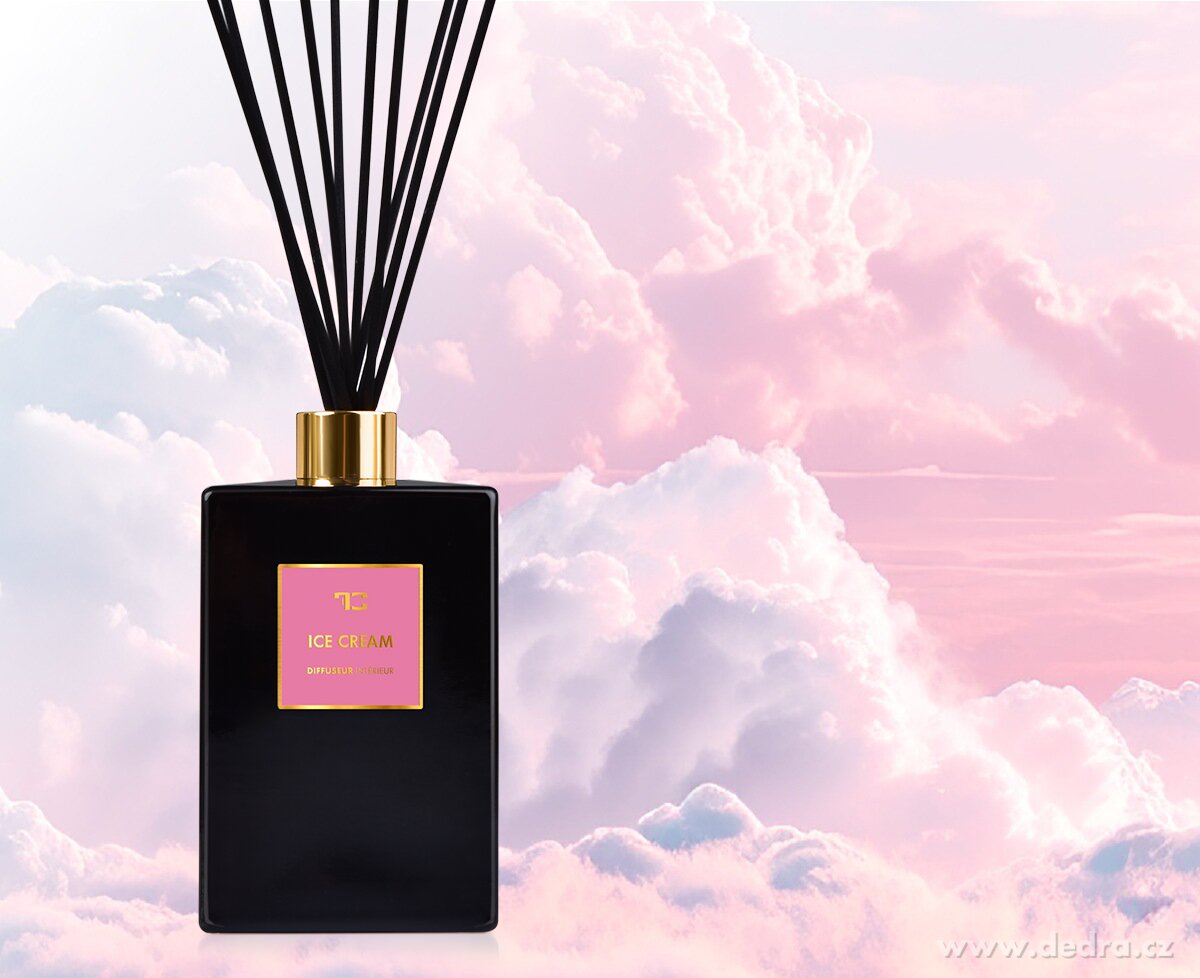 ICE CREAM XL difuzér s FLOW kvetinou a tyčinkami PARFUMIA® 