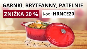 ZNIŻKA 20% na GARNKI i PATELNIE