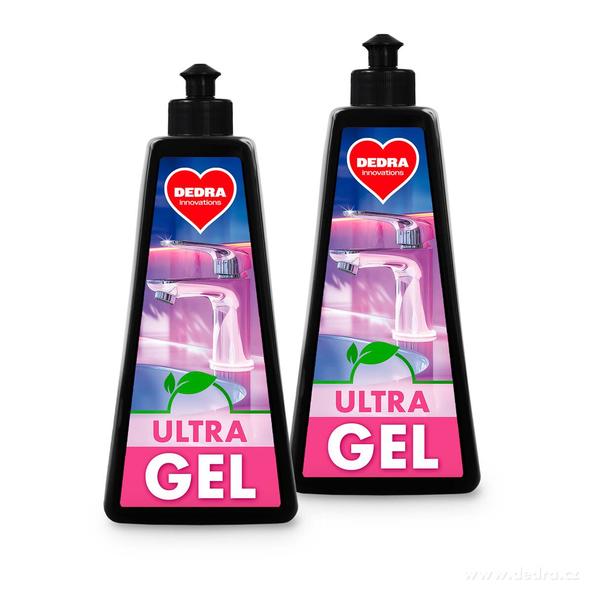 2× ULTRAGEL | Extra hustý gel na vodní kámen & rez | maximální přilnavost & účinek | 500 + 500 ml