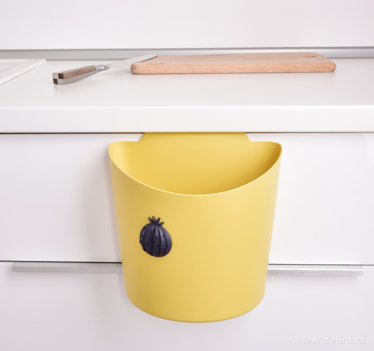 3,4 l kuchyňský zbytkovník, závěsný odpadkový koš PINEAPPLE