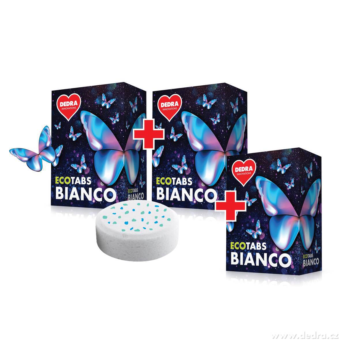 3× BIANCO | Tablety na bílé prádlo | aktivní bělení & enzymy | ECOTABS | 78 praní