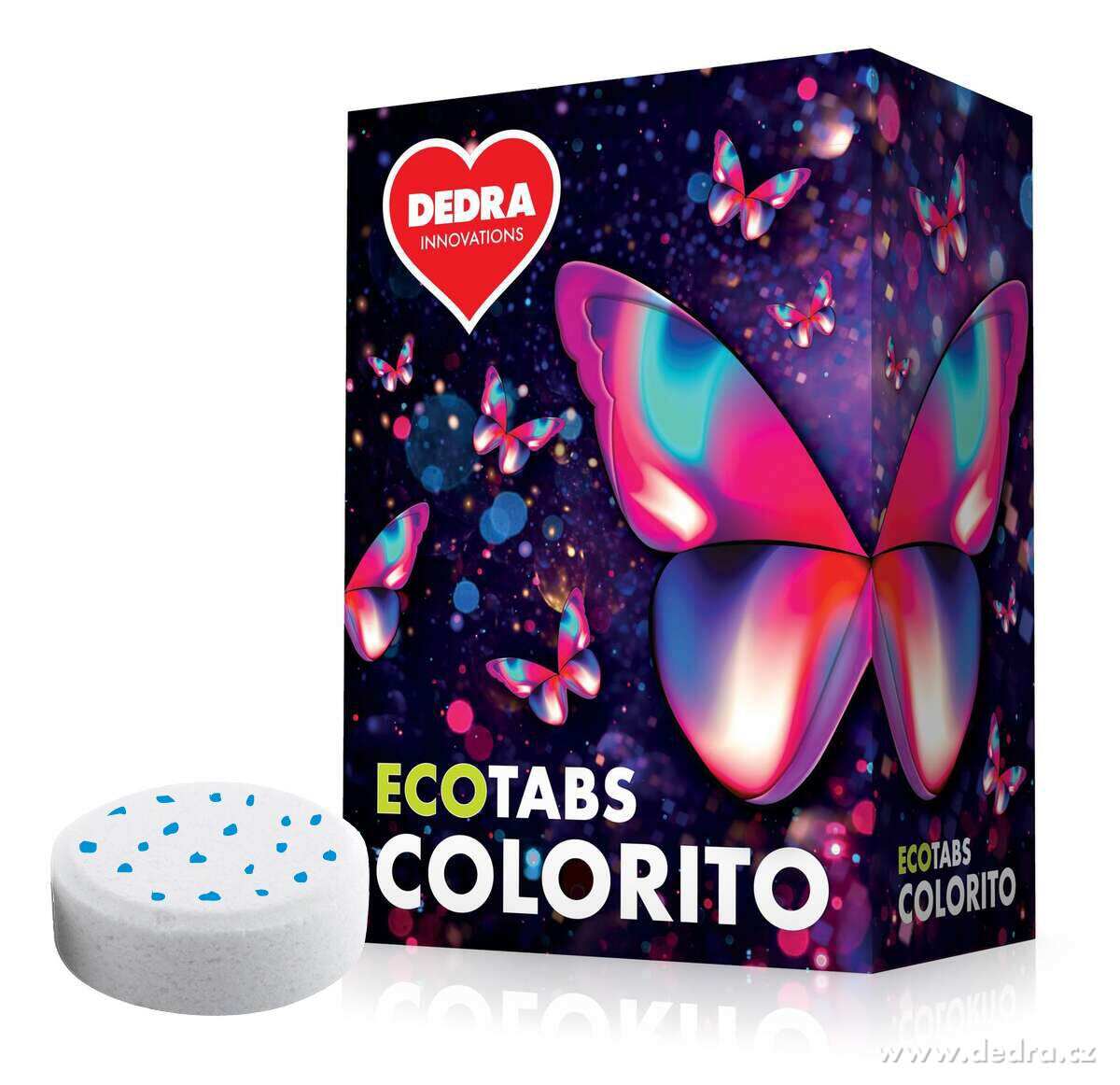 3× COLORITO | Tablety na barevné prádlo | šetrné k barvám & enzymy | ECOTABS | 78 praní