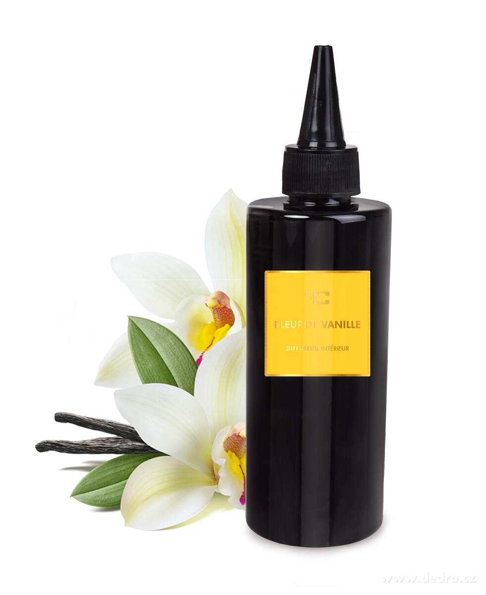 FLEUR DE VANILLE | náhradní náplň do difuzéru FLOW & tyčinky | PARFUMIA® | 200 ml