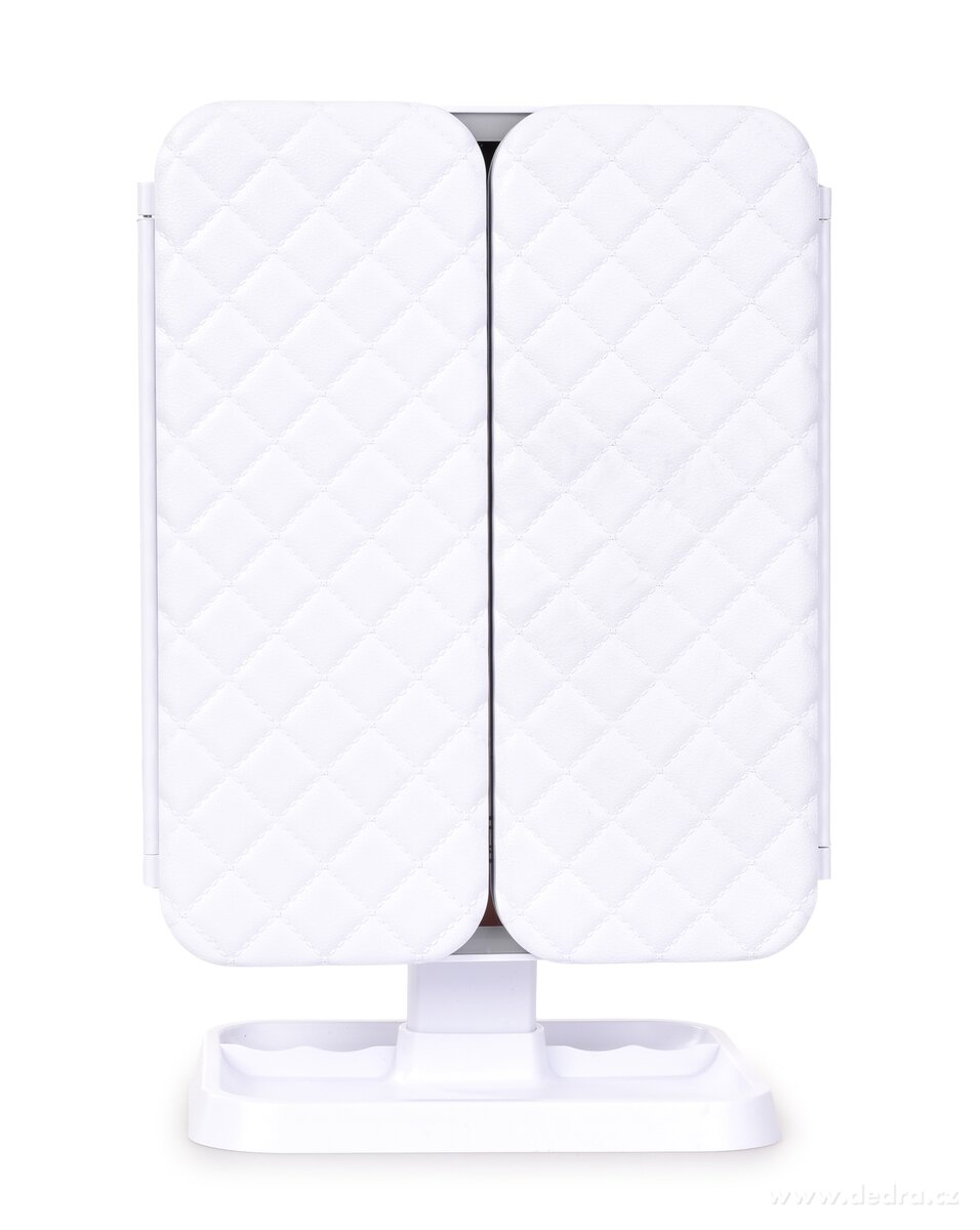 BEAUTY | kouzelné skládací zrcadlo s LED osvětlením | USB dobíjení | zvětšovací zrcátka | na stojanu